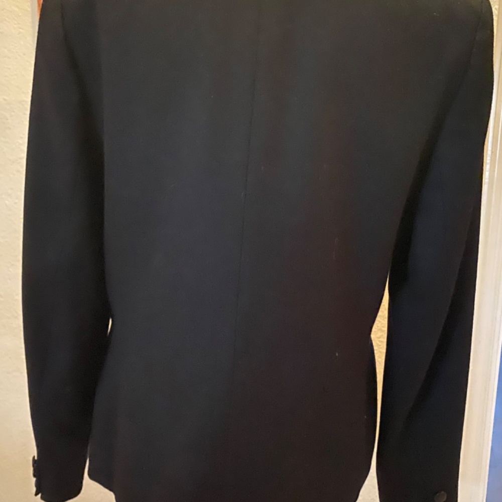 Pendleton Black Wool Three Button Blazer - image 4